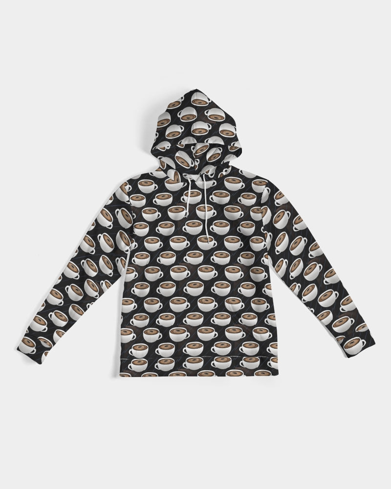 Coffee Pattern Men's All-Over Print Hoodie