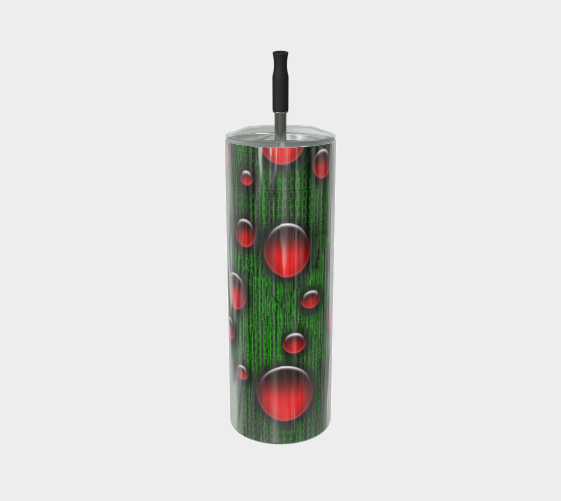 Binary Christmas Stainless Steel Tumbler