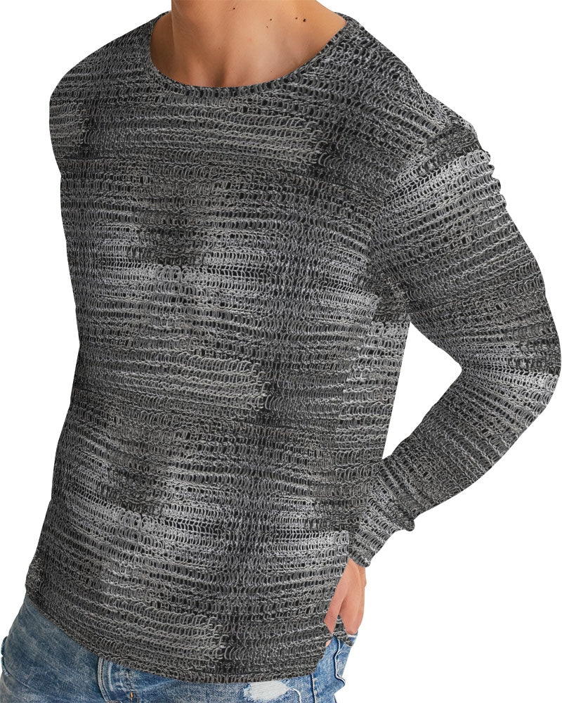 Chainmaille Men's All-Over Print Long Sleeve Tee