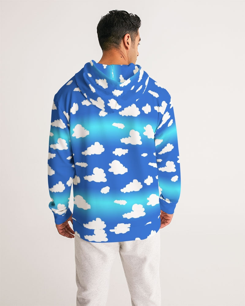 Clouds Pattern Men's All-Over Print Hoodie