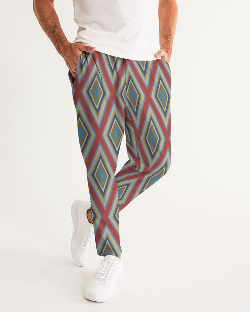 Colorful Diamonds Variation 3 Men's All-Over Print Joggers