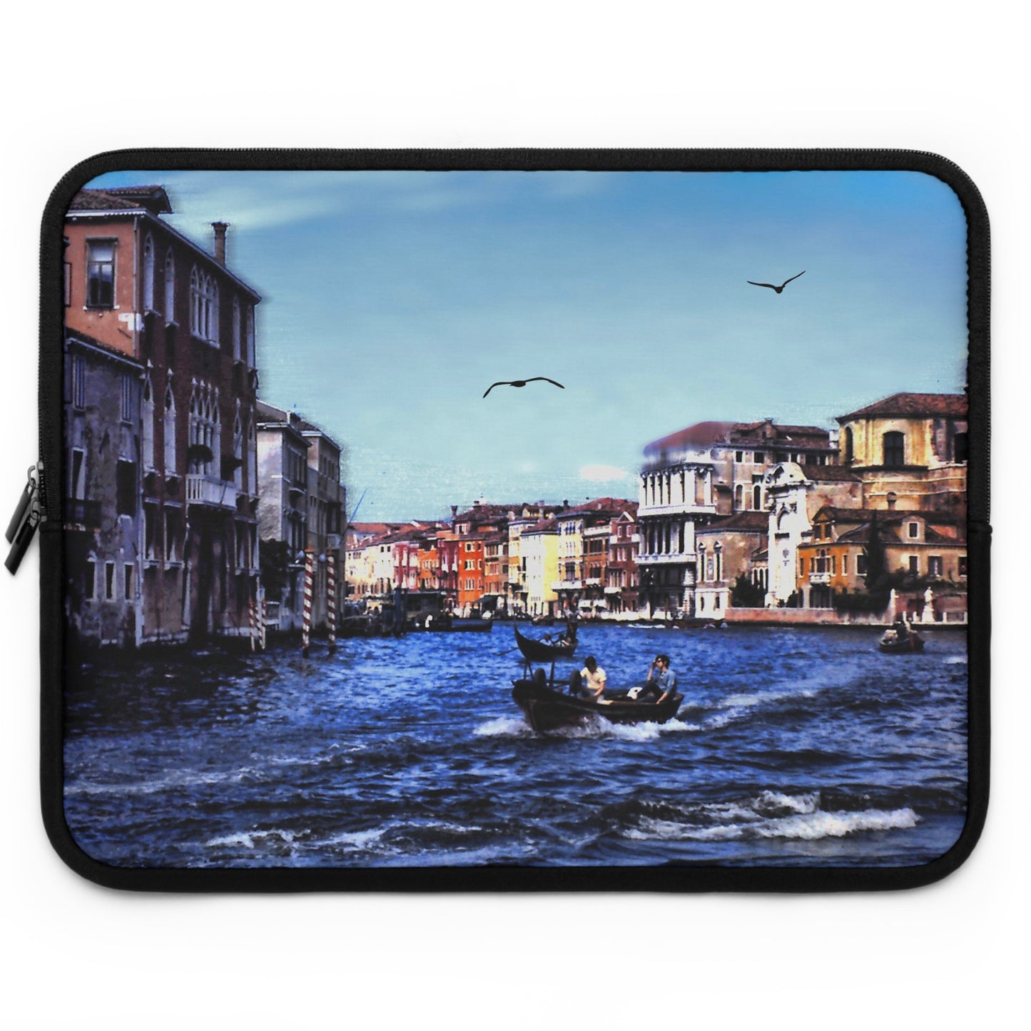 Vintage Venice Canal Laptop Sleeve