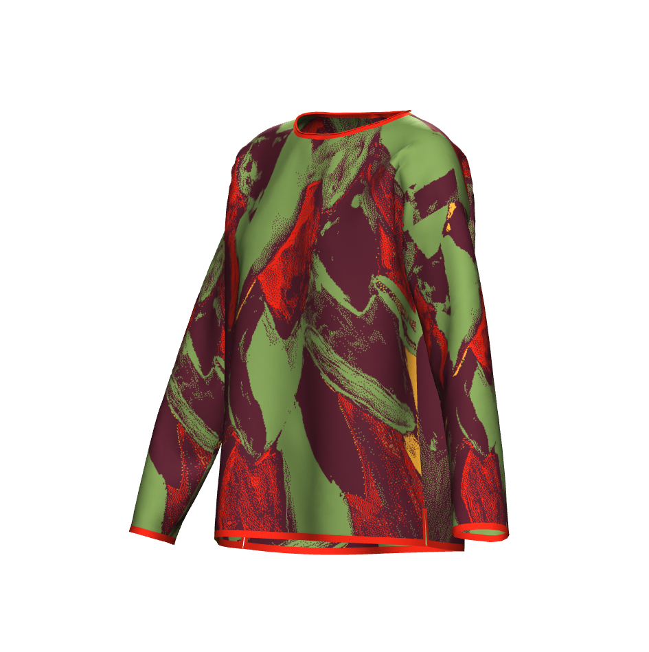 Colorful Leaves Sweater