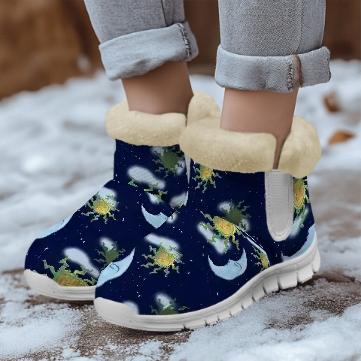 Snow Boots Antique Sun