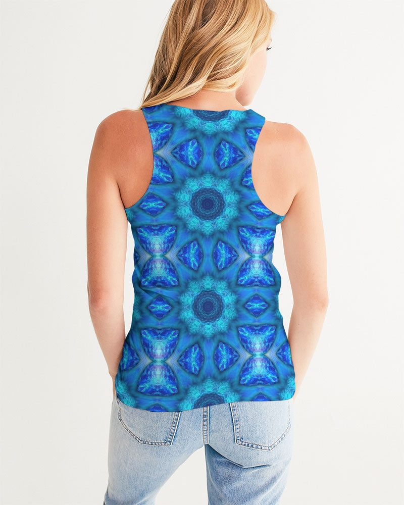 Blue Ocean Kaleidoscope Women's All-Over Print Tank