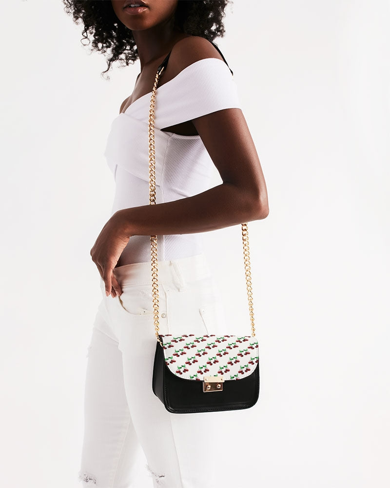 Cherries Pattern Small Shoulder Bag