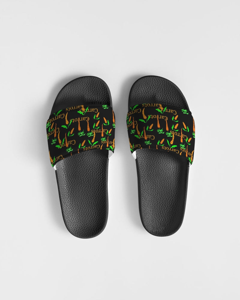 Carrots Pattern Men's Slide Sandal