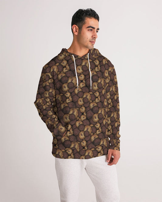 Chocolate Chip Cookies Men's All-Over Print Hoodie