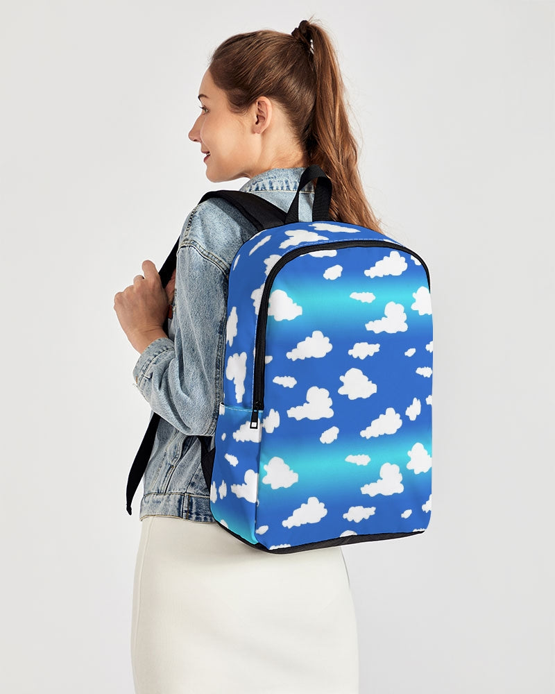 Clouds Pattern Back To Basics School Backpack