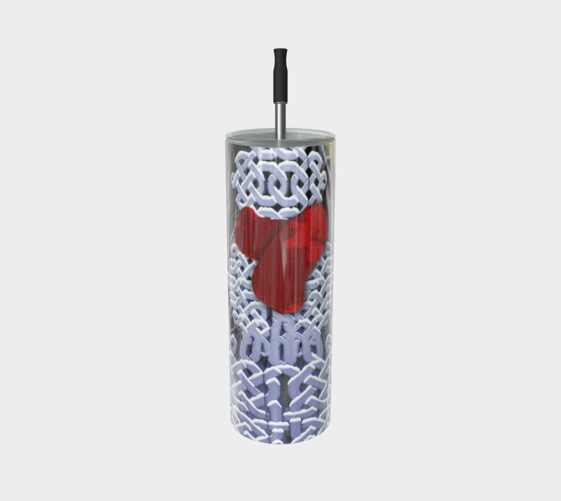 Celtic Knot Snowman Stainless Steel Tumbler