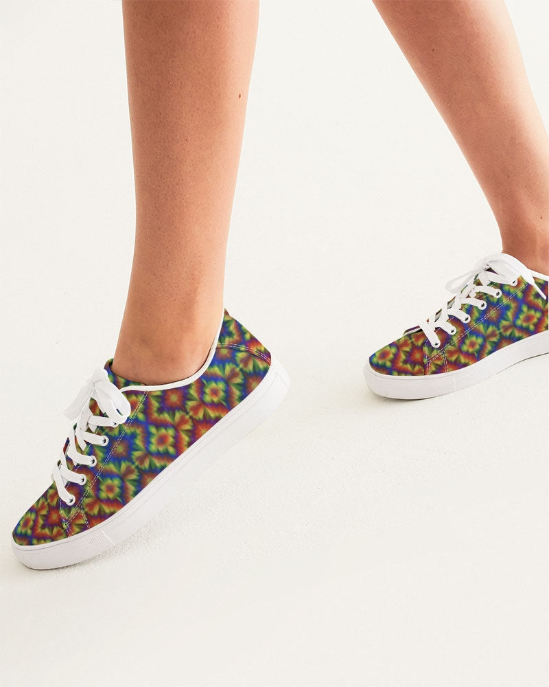 Carnival Kaleidoscope Women's Faux-Leather Sneaker