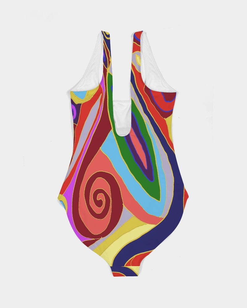 May Afternoon Women's All-Over Print One-Piece Swimsuit