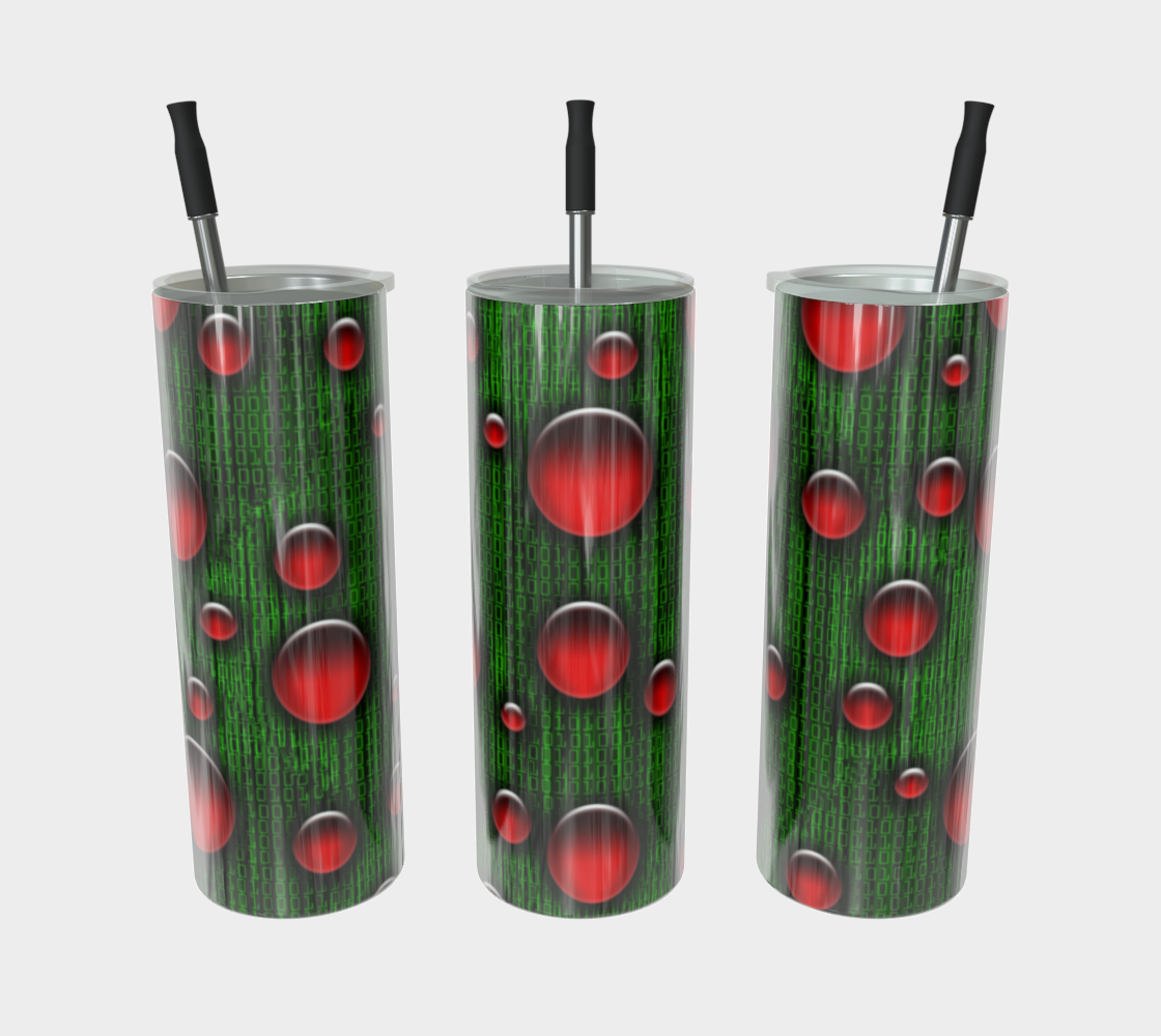 Binary Christmas Stainless Steel Tumbler