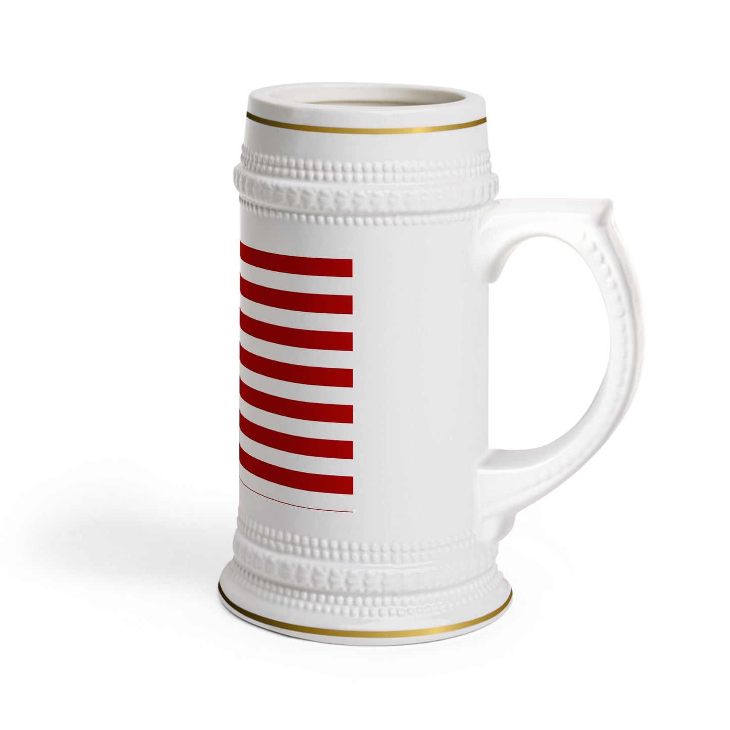 American Flag Beer Stein Mug