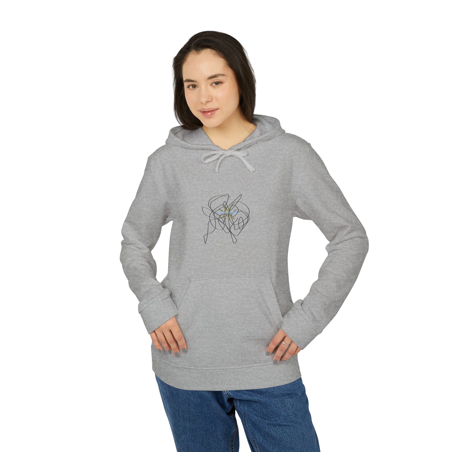 String Theory Humor adidas® Unisex Fleece Hoodie