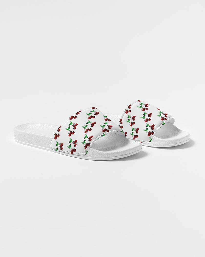 Cherries Pattern Women's Slide Sandal