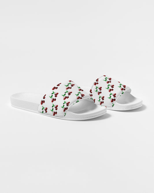 Cherries Pattern Women's Slide Sandal