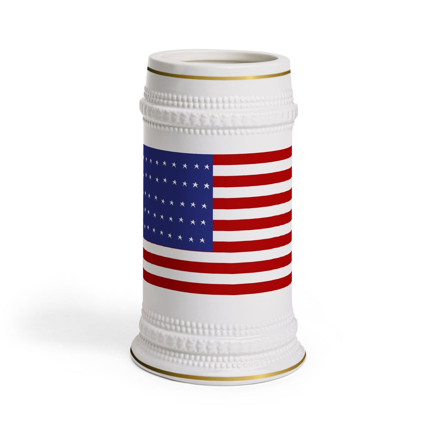 American Flag Beer Stein Mug