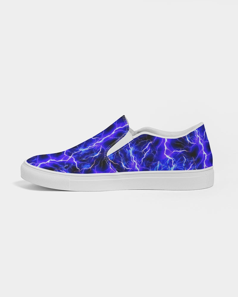 Blue Lightning Women's Slip-On Canvas Shoe