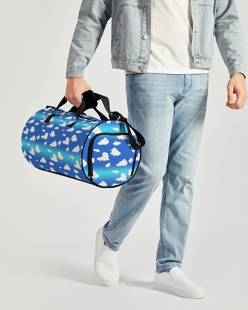 Clouds Pattern Sports Duffle Bag