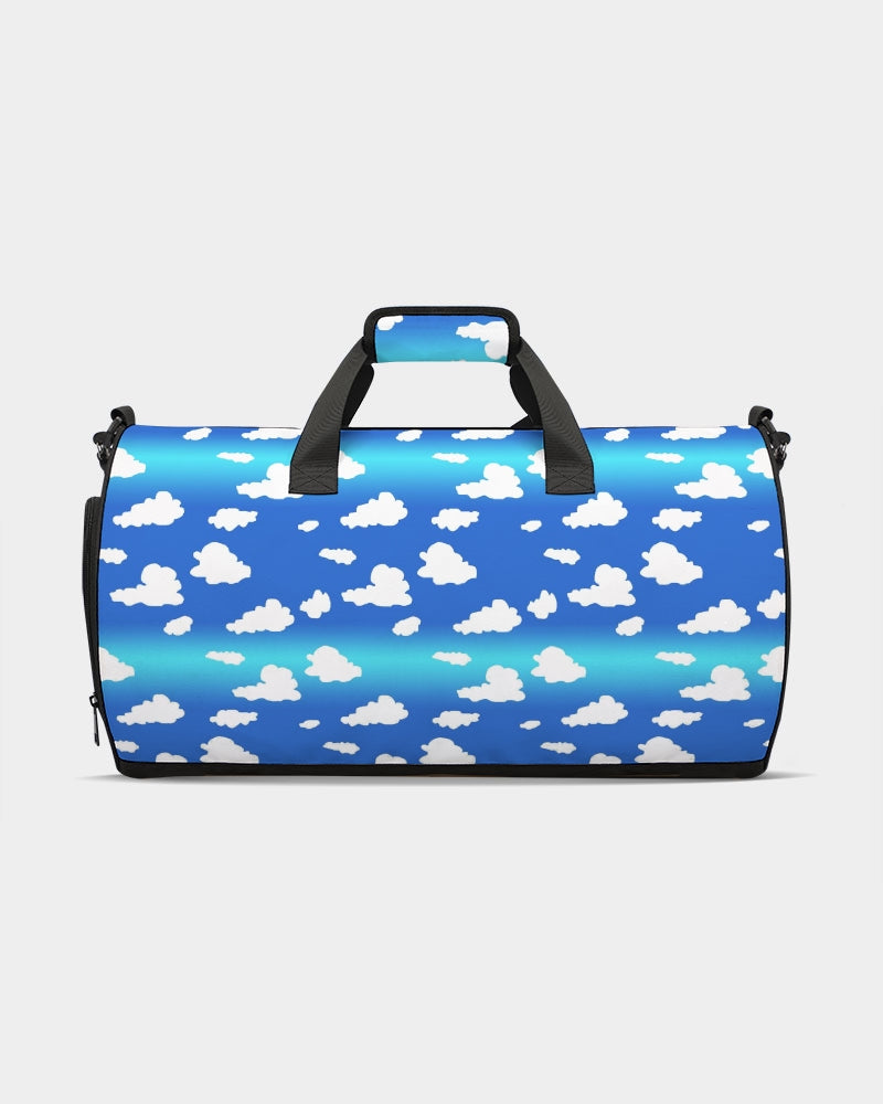 Clouds Pattern Sports Duffle Bag