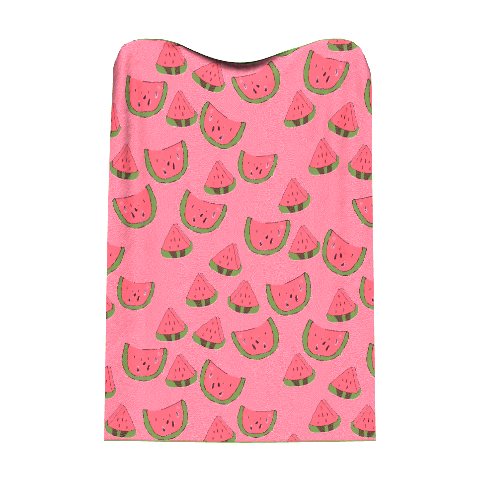 Watermelon Knit Throw Blanket