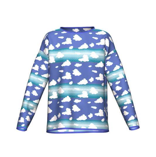 Clouds Pattern Sweater