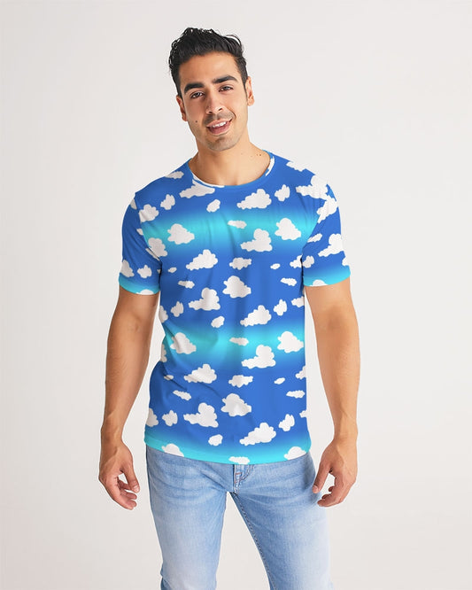 Clouds Pattern Men's All-Over Print Tee