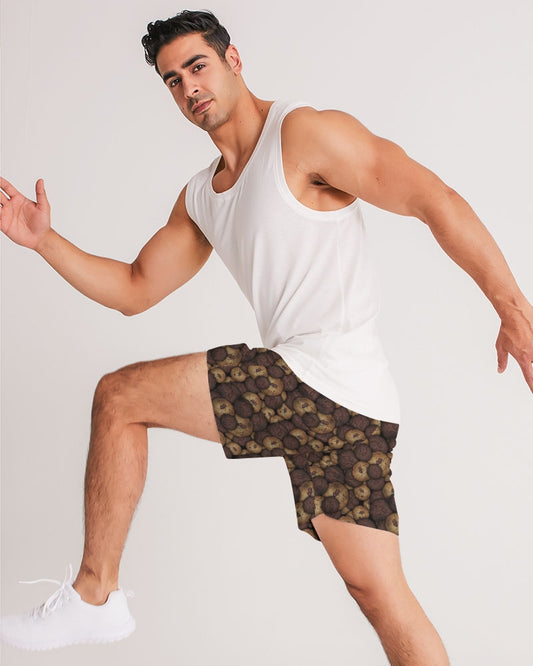 Chocolate Chip Cookies Men's All-Over Print Jogger Shorts