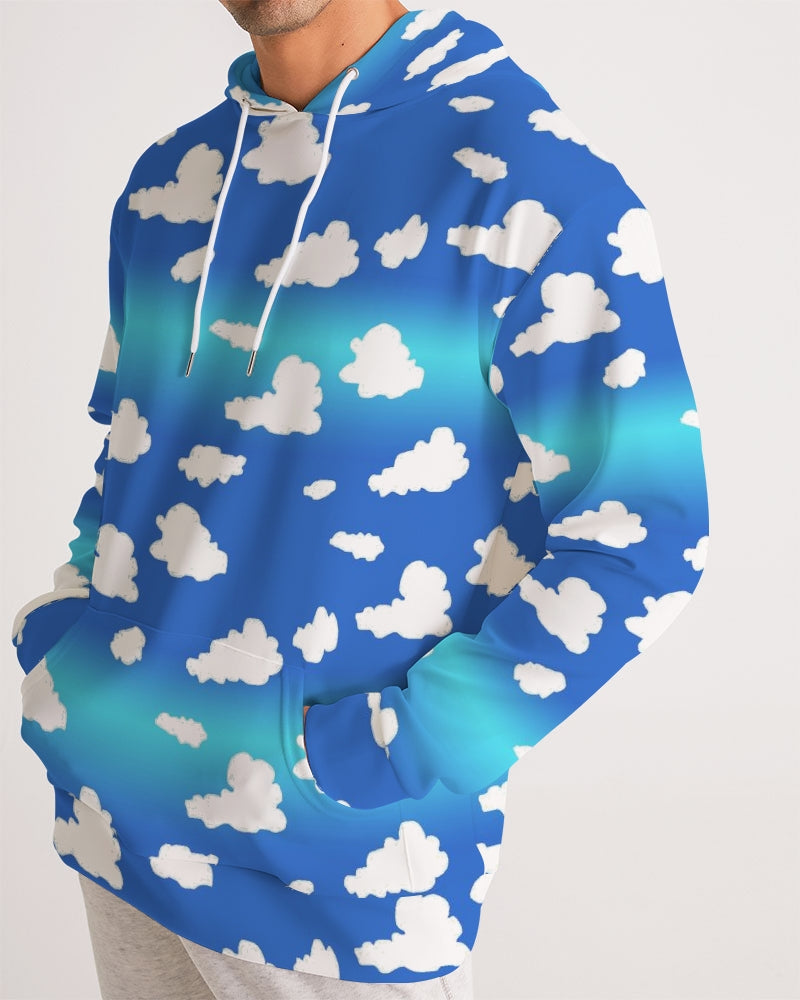 Clouds Pattern Men's All-Over Print Hoodie