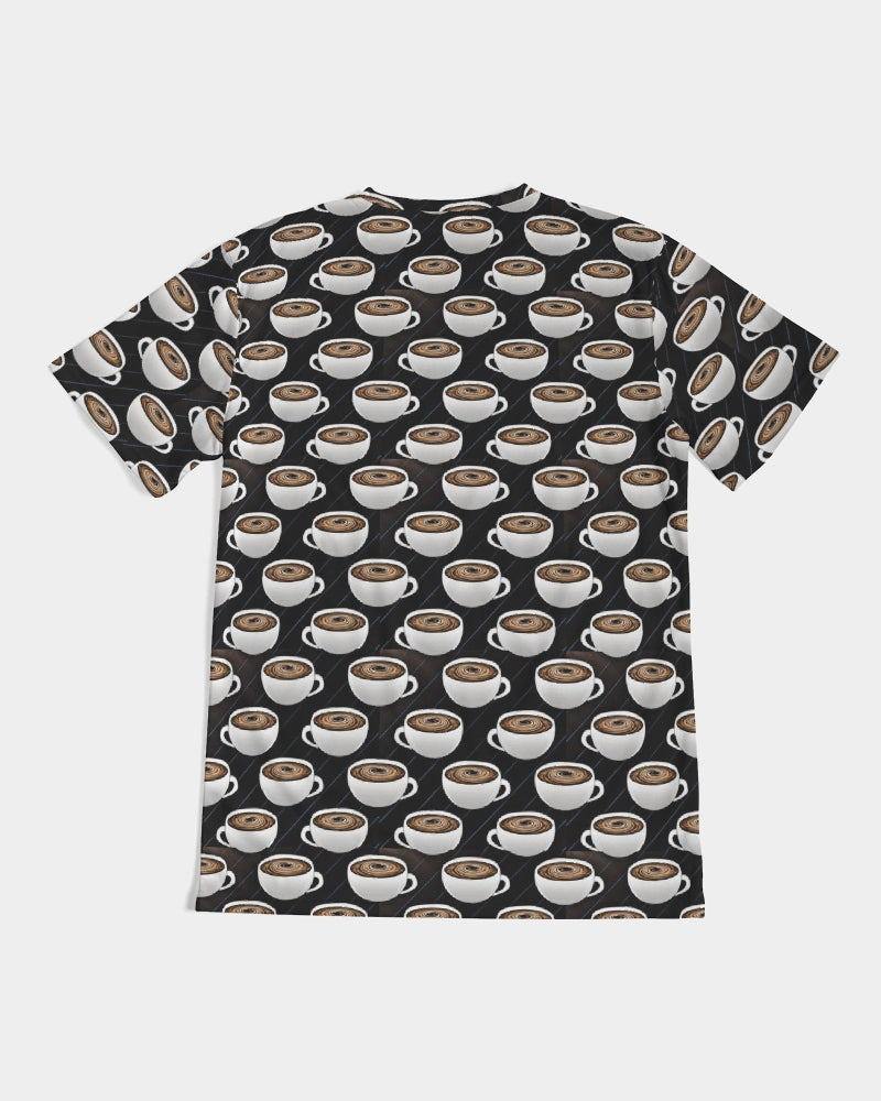 Coffee Pattern Men's All-Over Print Tee