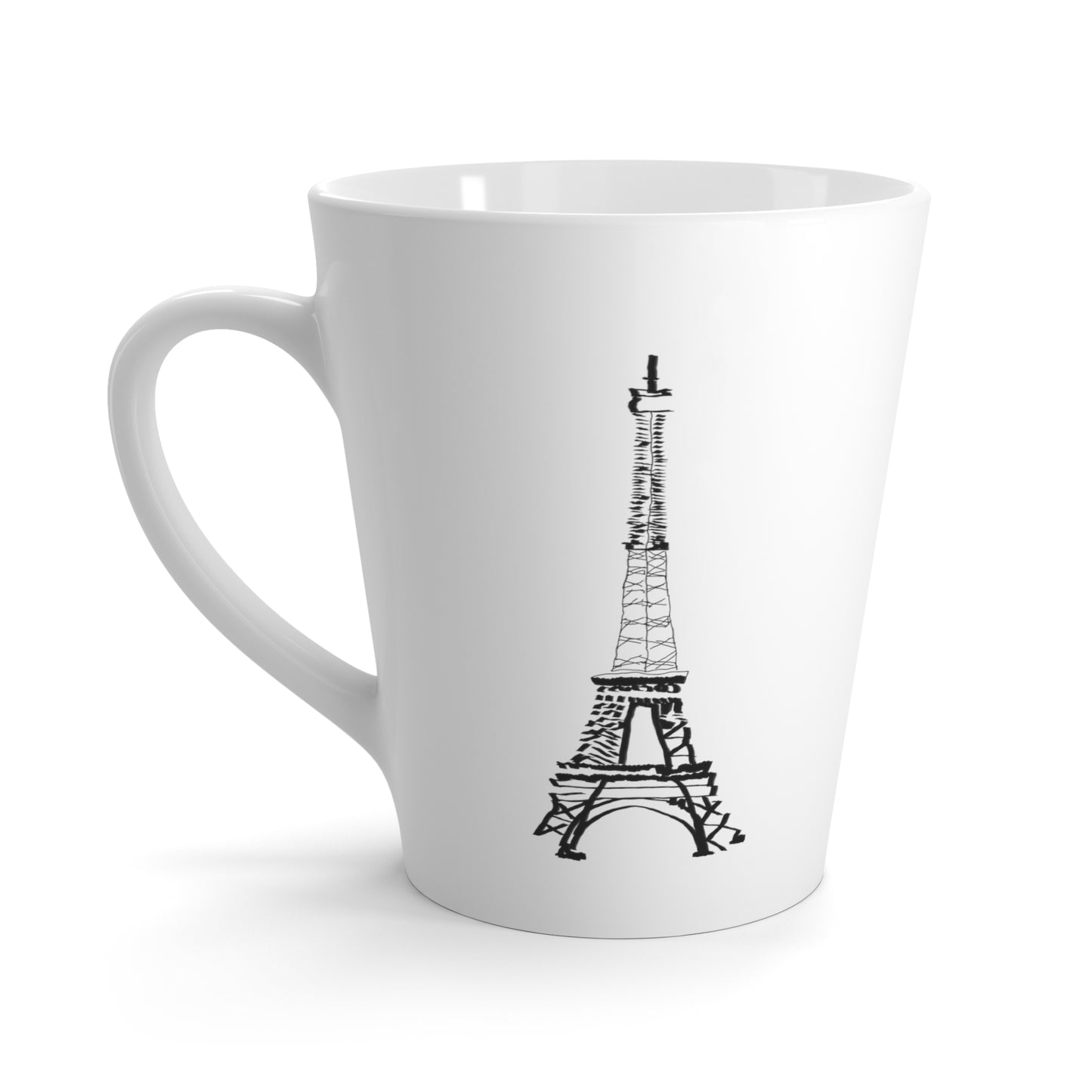 Eiffel Tower Latte Mug