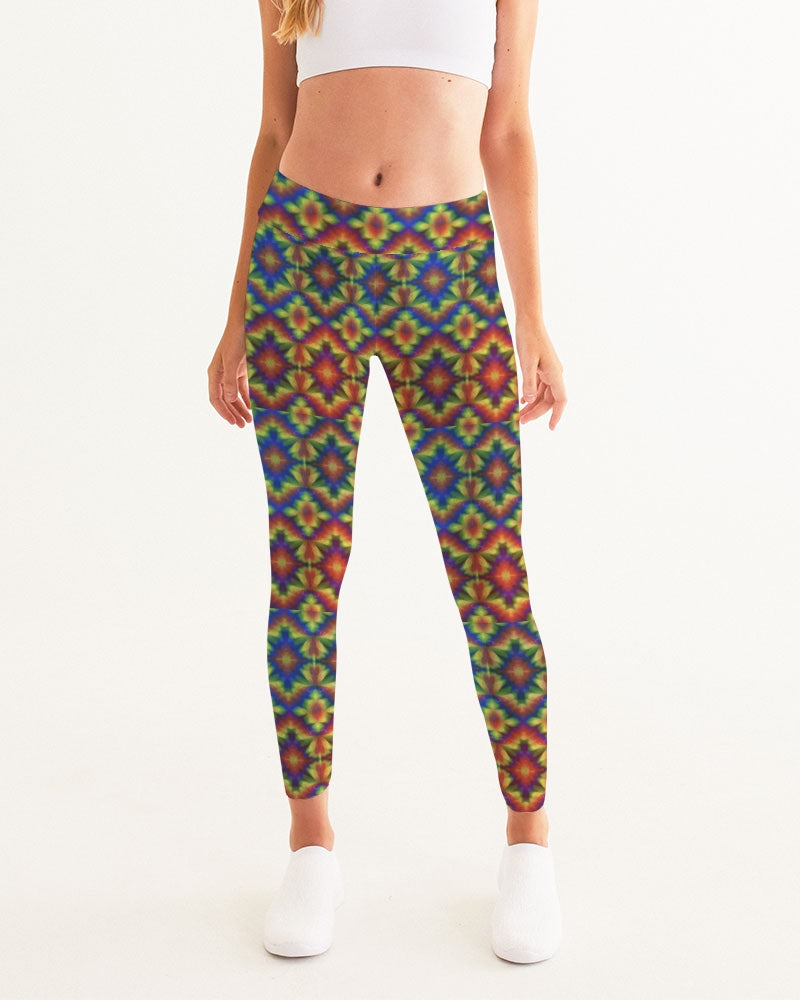 Carnival Kaleidoscope Women's All-Over Print Yoga Pants