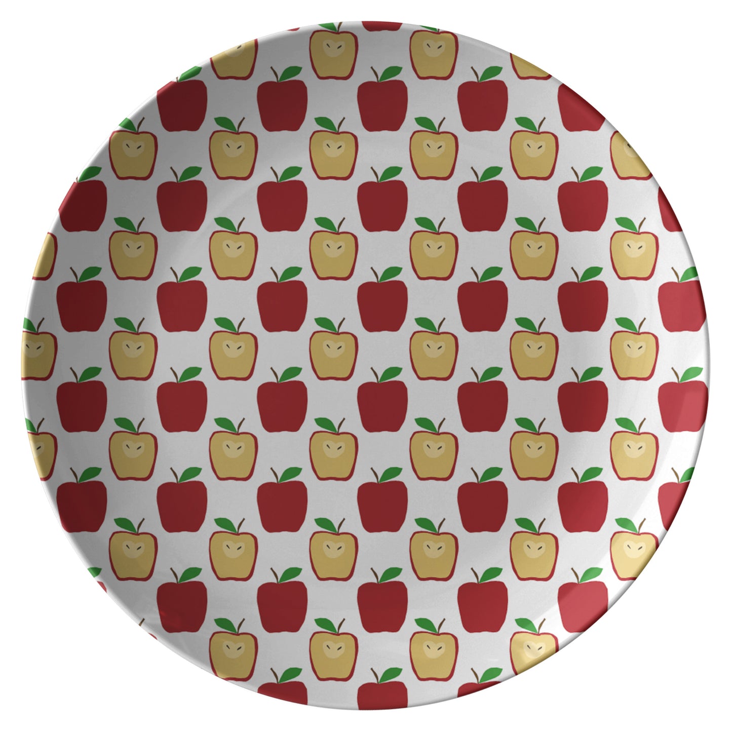 Apple Polkadots Dinner Plate