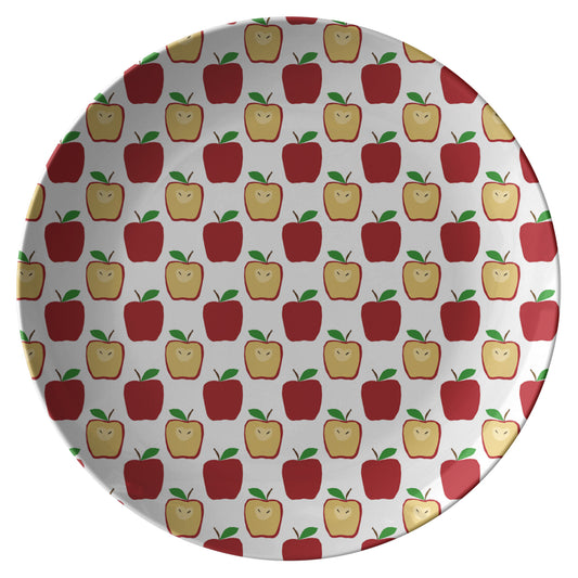 Apple Polkadots Dinner Plate