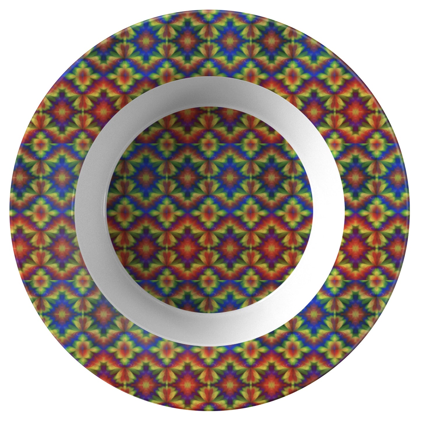 Carnival Kaleidoscope Dinner Bowl