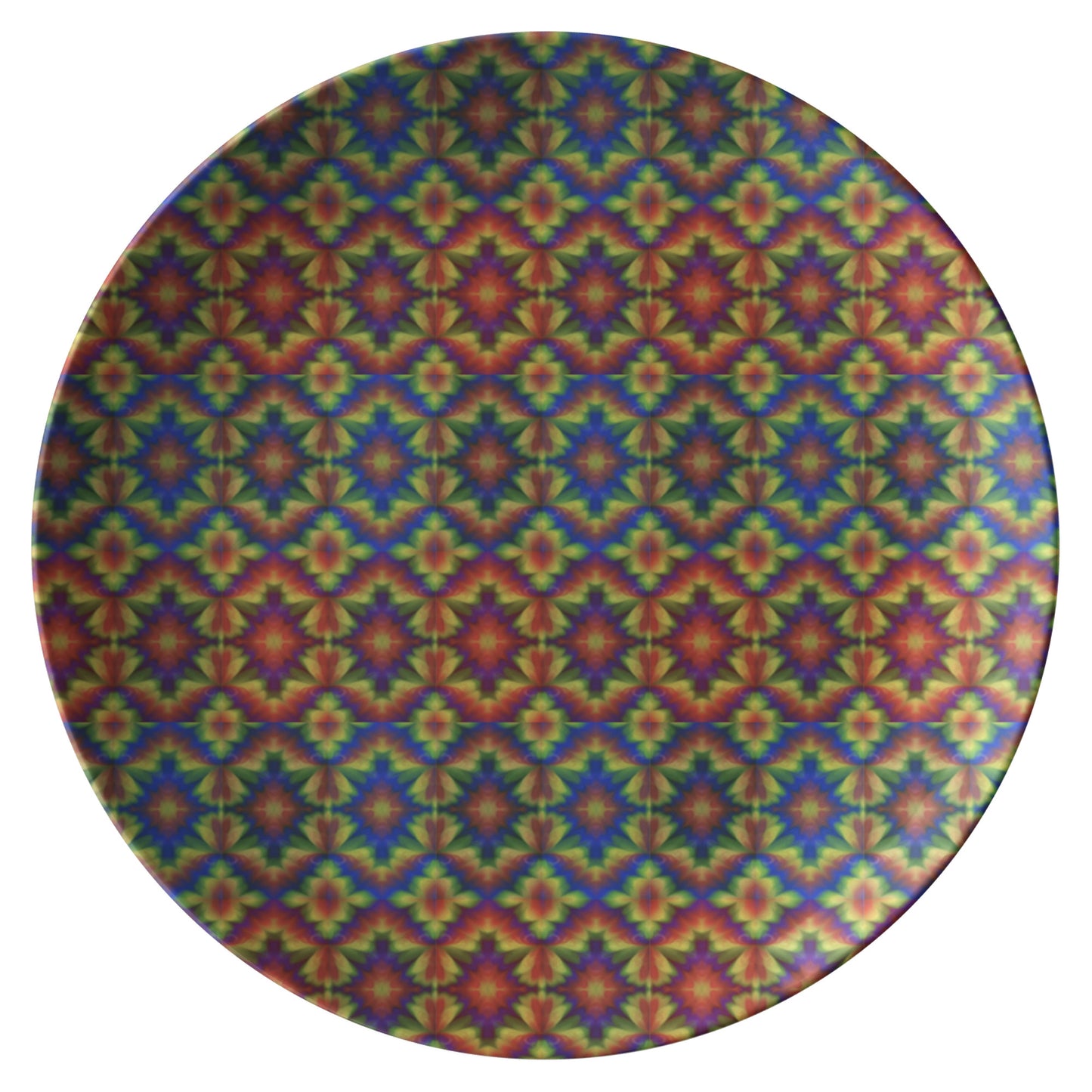 Carnival Kaleidoscope Dinner Plate