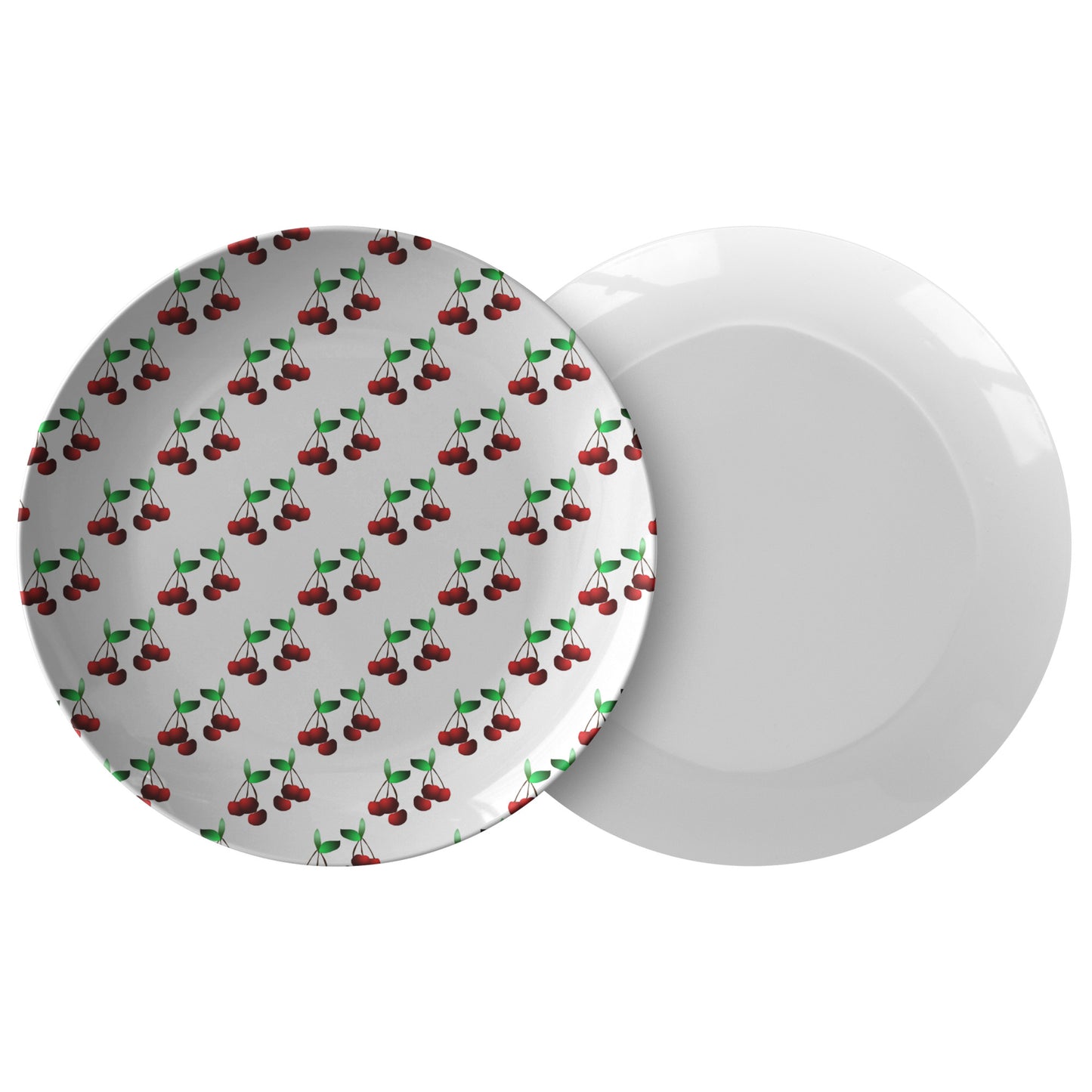 Cherries Pattern Dinner Plate