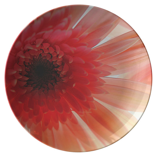 Ethereal Pink Daisy Dinner Plate