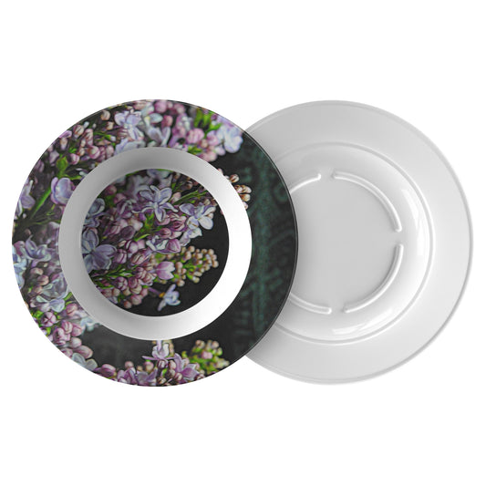 Light Purple Lilacs Dinner Bowl