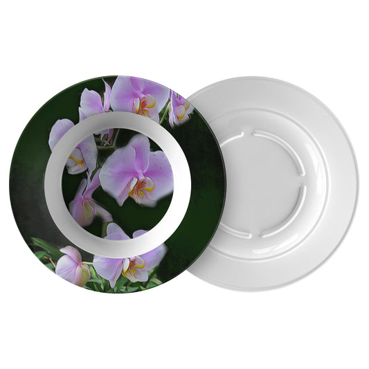 Outdoor Orchids Dinner Bowl