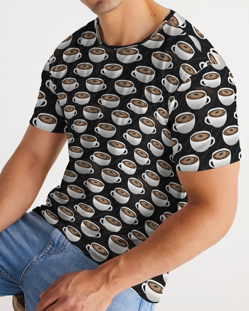 Coffee Pattern Men's All-Over Print Tee