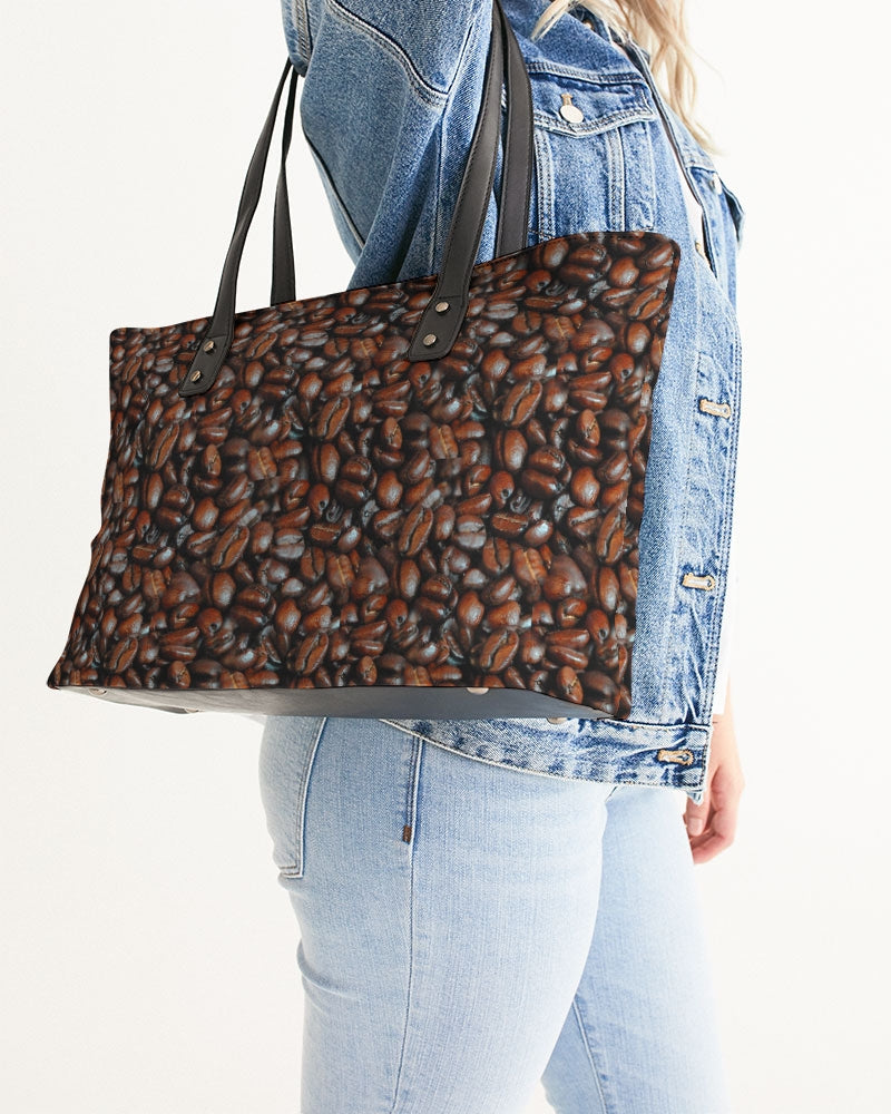 Coffee Bean Pattern Stylish Tote