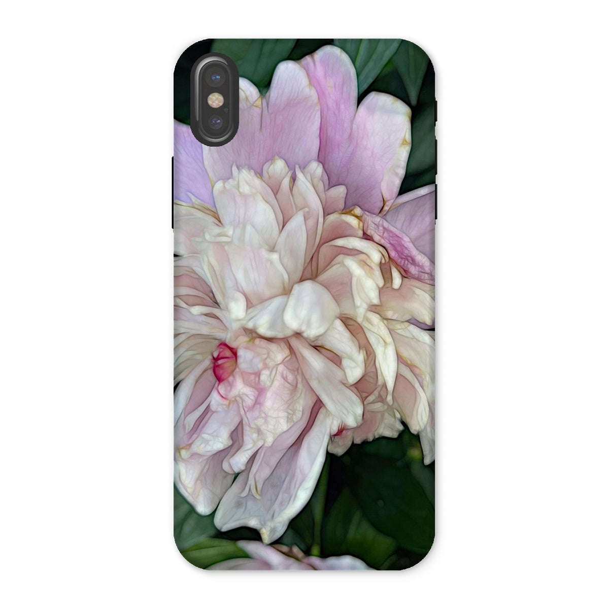 June Peony Tough Phone Case