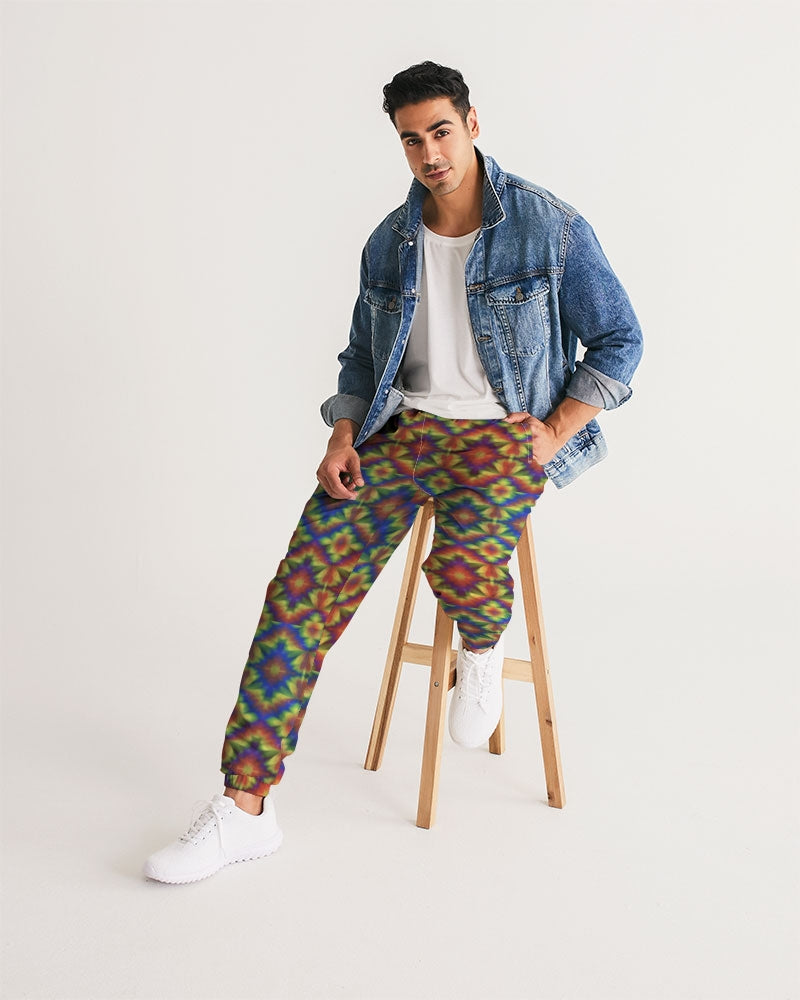 Carnival Kaleidoscope Men's All-Over Print Track Pants