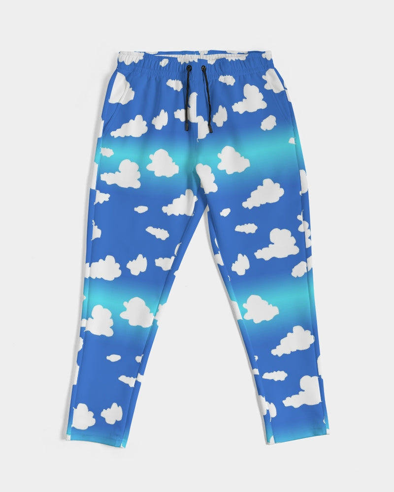 Clouds Pattern Men's All-Over Print Joggers