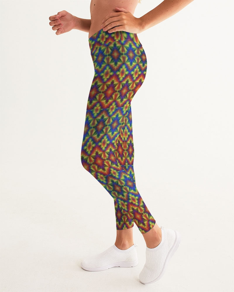 Carnival Kaleidoscope Women's All-Over Print Yoga Pants