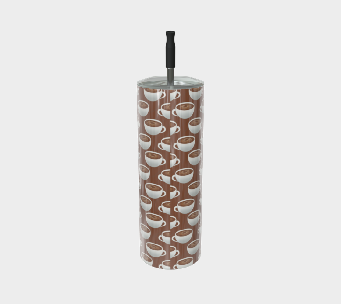 Coffee On Coffee Stainless Steel Tumbler