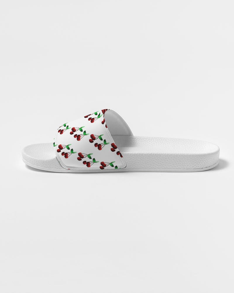 Cherries Pattern Women's Slide Sandal