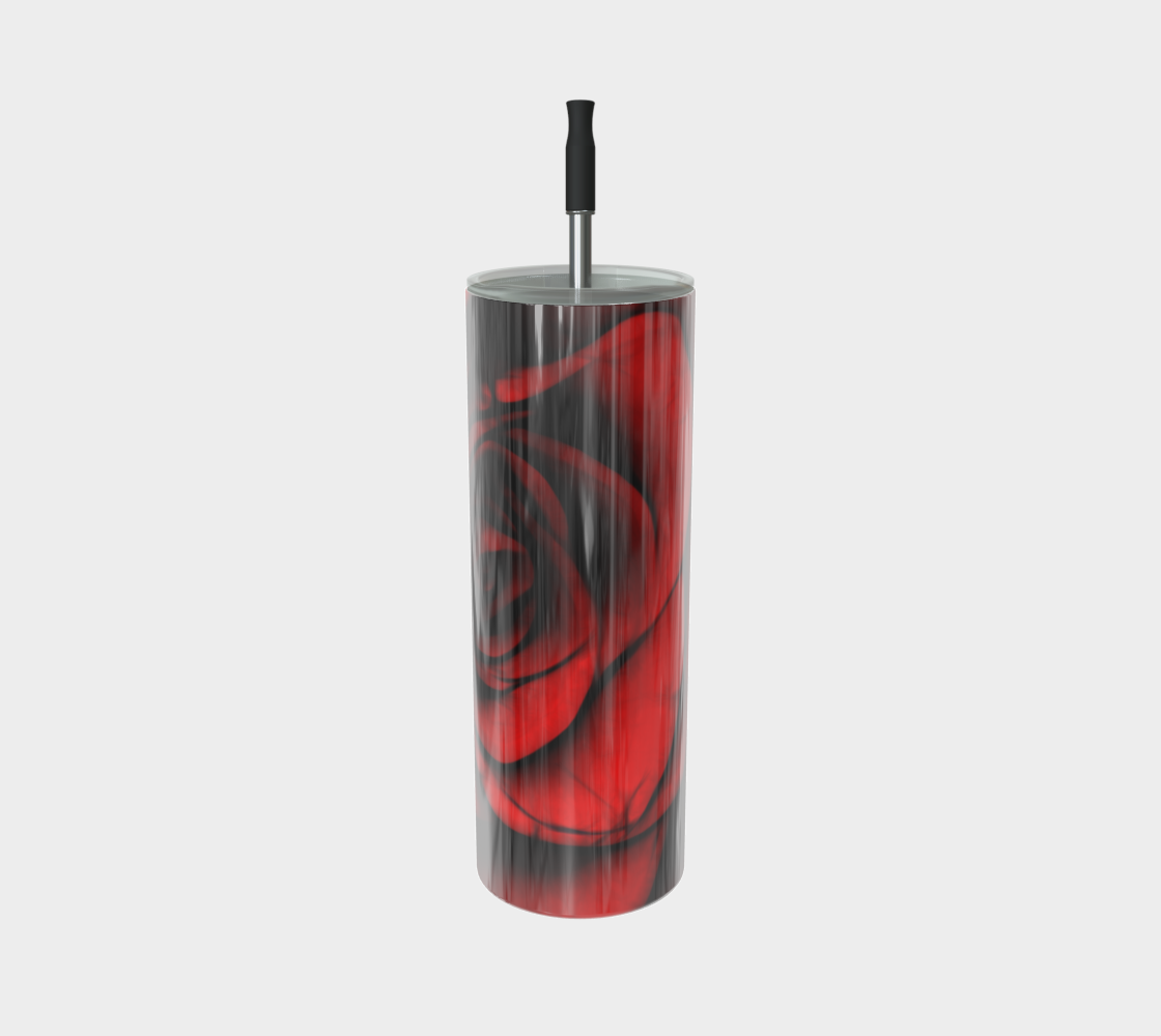 Reddest Rose Stainless Steel Tumbler